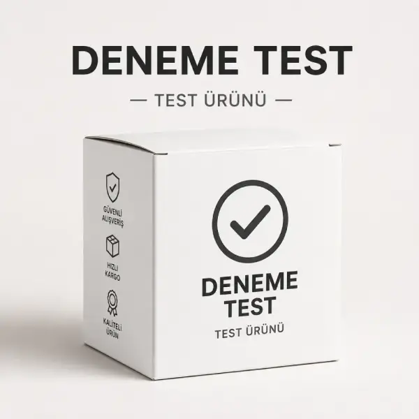 TEST ÜRÜNÜDÜR