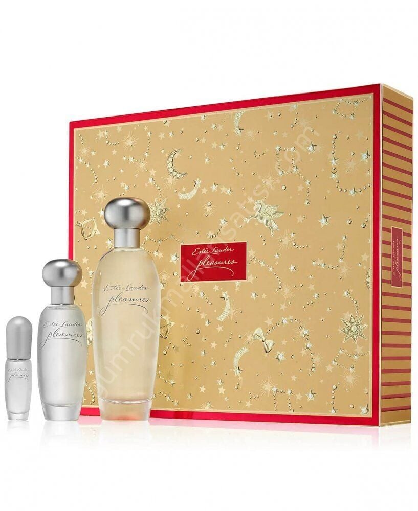 Estee Lauder Pleasures EDP Kadın Parfüm 3 Lü Set